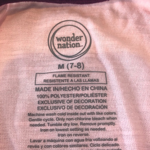 Girls cupcake pajama set - Picture 2 of 2